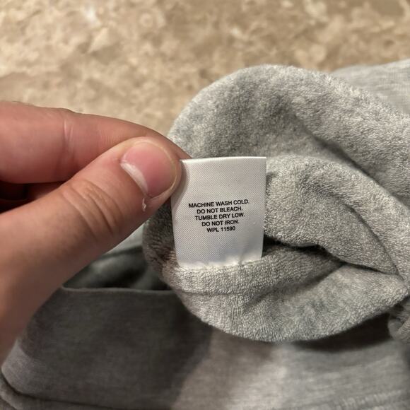 Dude Robe Pants Mens XL Grey Sweatpants Soft Fleece Lounge Essentials NEW NWT - Picture 10 of 13